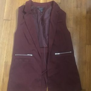 Long vest...show stopper